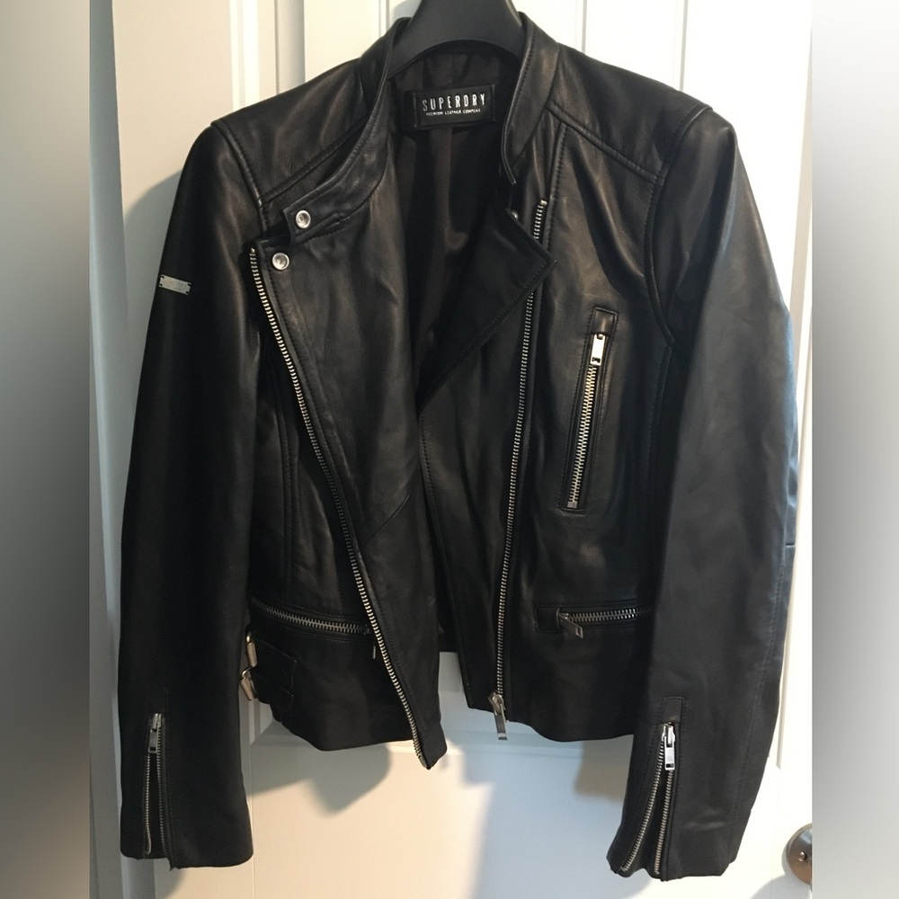 Superdry Leather Jacket